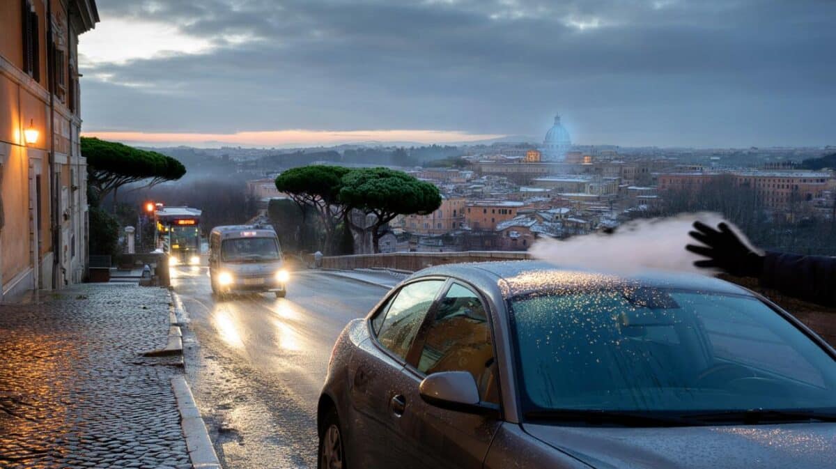 Allerta meteo Lazio: Non solo collina, ecco a che ora la neve potrebbe toccare le porte di Roma