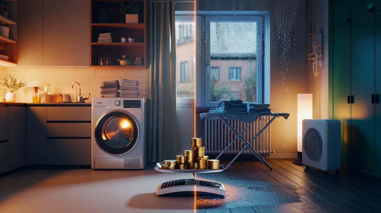 Asciugatrice o stendino? Il calcolo in euro che ti farà cambiare abitudine questo inverno