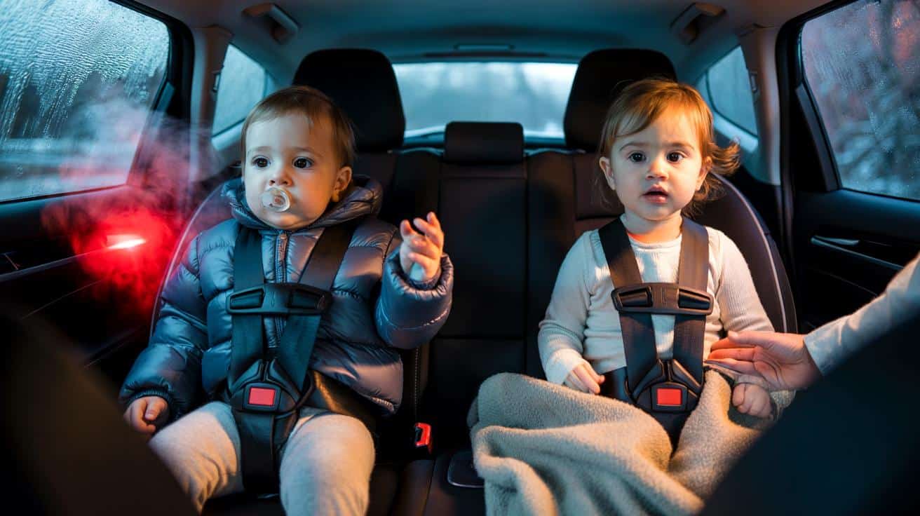 Bambini col piumino nel seggiolino auto? La prova d'urto che ti farà toglierlo subito