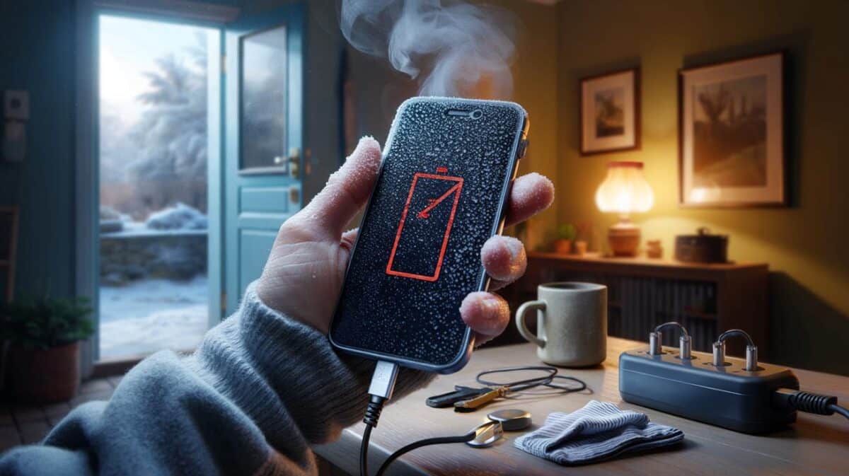 Batteria dello smartphone e freddo: L'errore di ricarica appena rientri in casa