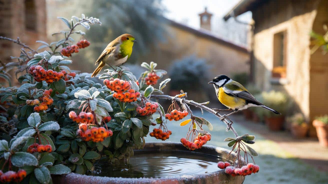 Cinciallegre e pettirossi: in inverno, questo arbusto dimenticato li attira come una calamita!