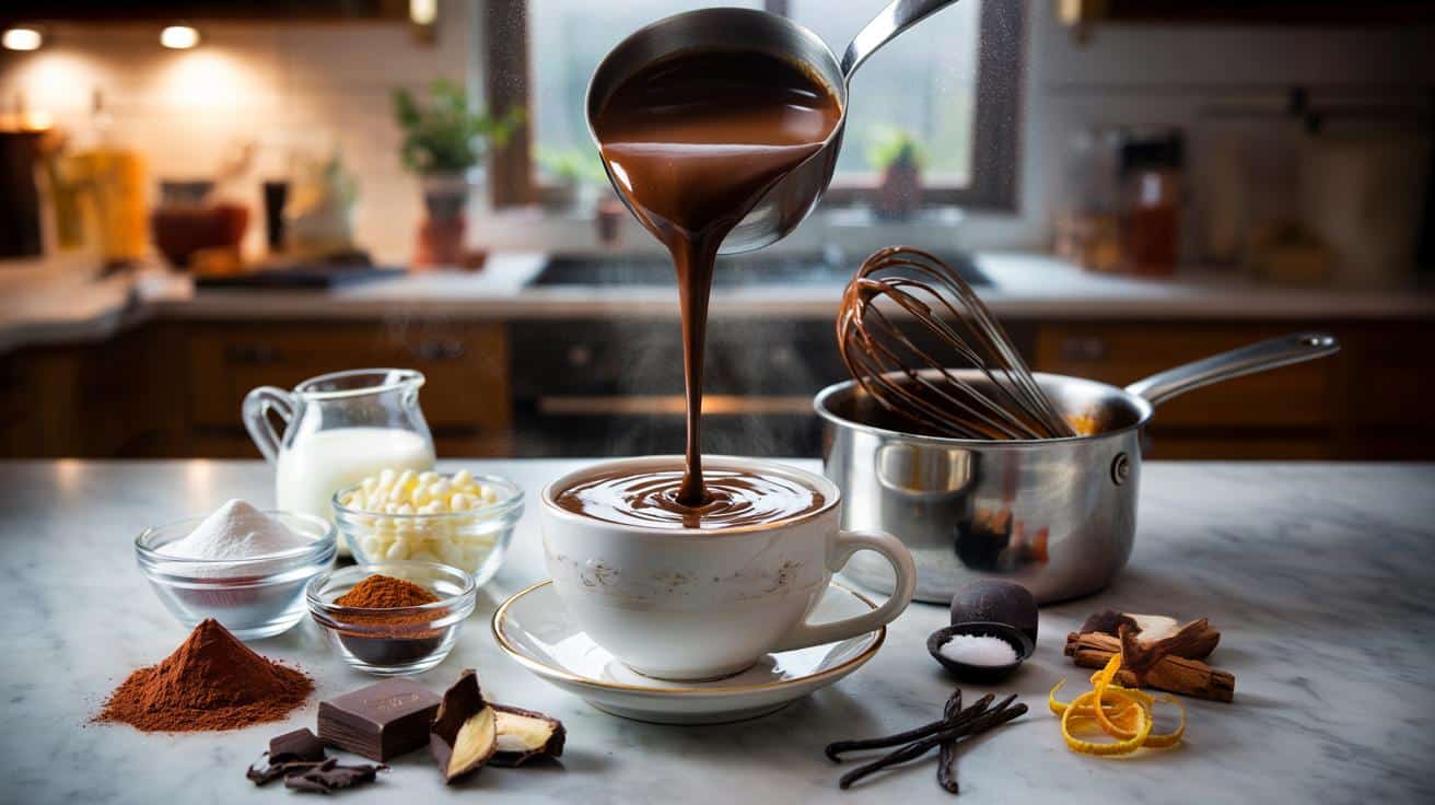 Cioccolata calda densa in casa: Il segreto dell'amido che i bar non ti dicono mai.