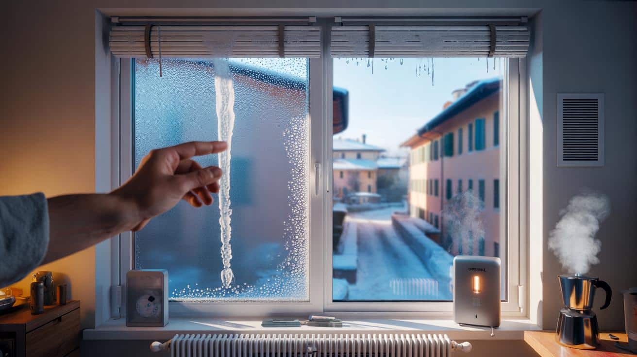 Condensa e ghiaccio sui vetri di casa: Perché succede e come eliminarli per sempre