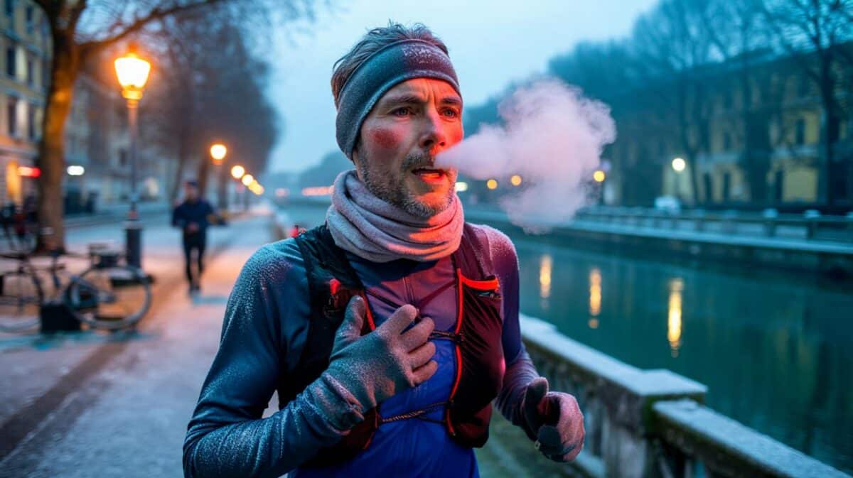 Correre con l'aria gelida brucia i polmoni? La verità sul "sapore di sangue" in gola