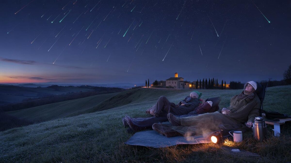 Da non perdere: una pioggia di stelle cadenti si abbatterà sull’Italia il 17 novembre!