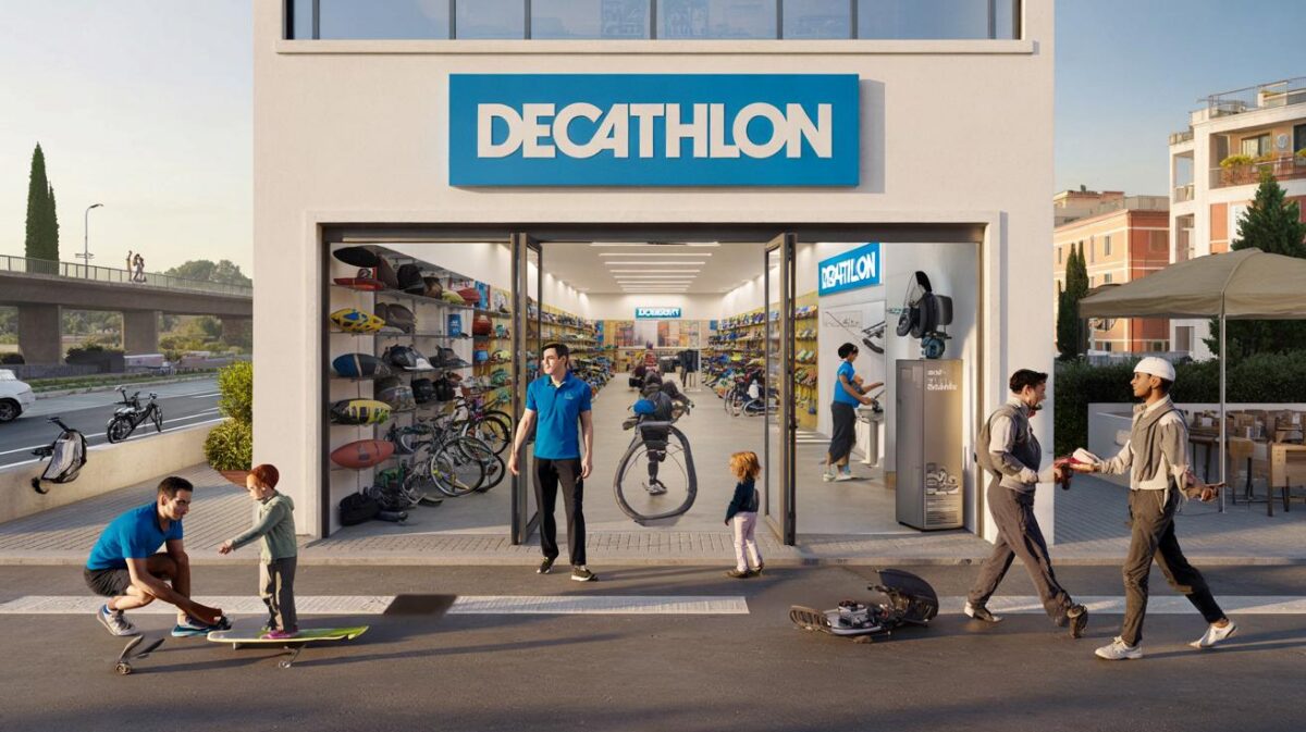 Decathlon inaugura un nuovo store a Roma Est