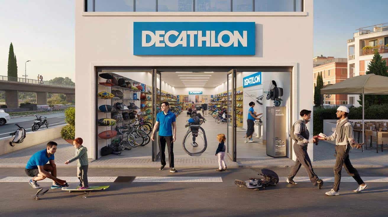 Decathlon inaugura un nuovo store a Roma Est