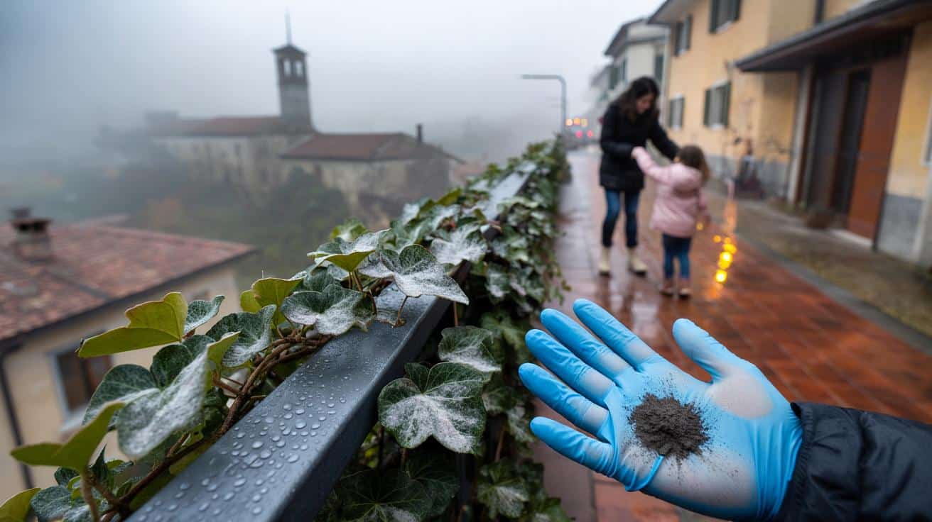 Fiocchi grigi in Val Padana? Non toccarli: ecco cosa contengono davvero (non è vera neve)