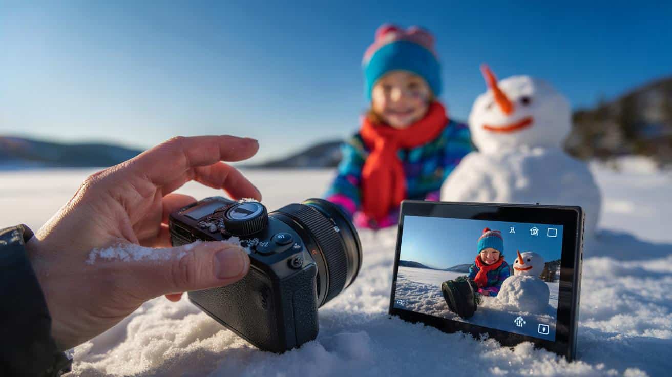 Foto sulla neve che vengono grigie? Il tasto "+/-" che salva i tuoi ricordi