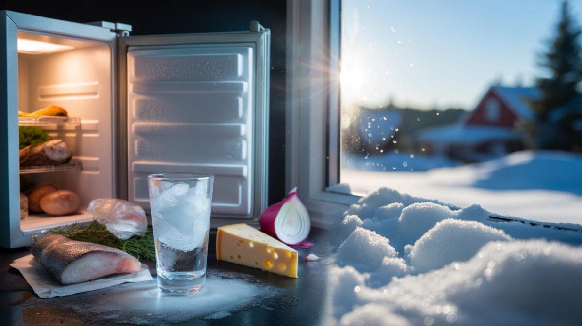 Ghiaccio nel freezer e neve fuori: Perché uno puzza e l'altra no