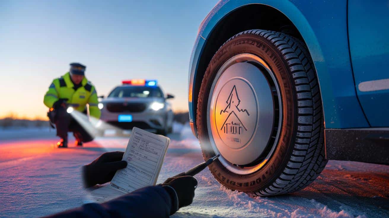 Gomme invernali montate? Attento a questa sigla sul libretto o la multa è assicurata