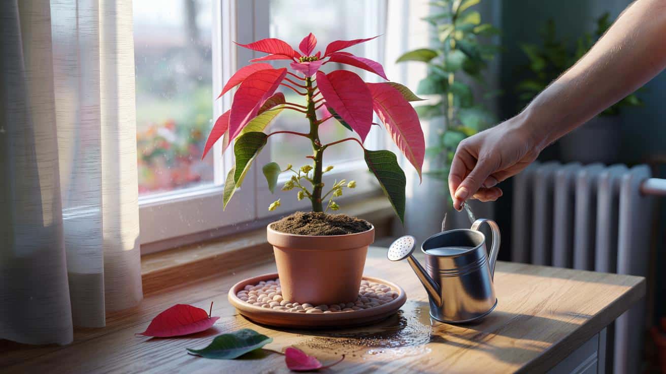 La tua Stella di Natale perde le foglie? Non buttarla, sta solo facendo questo