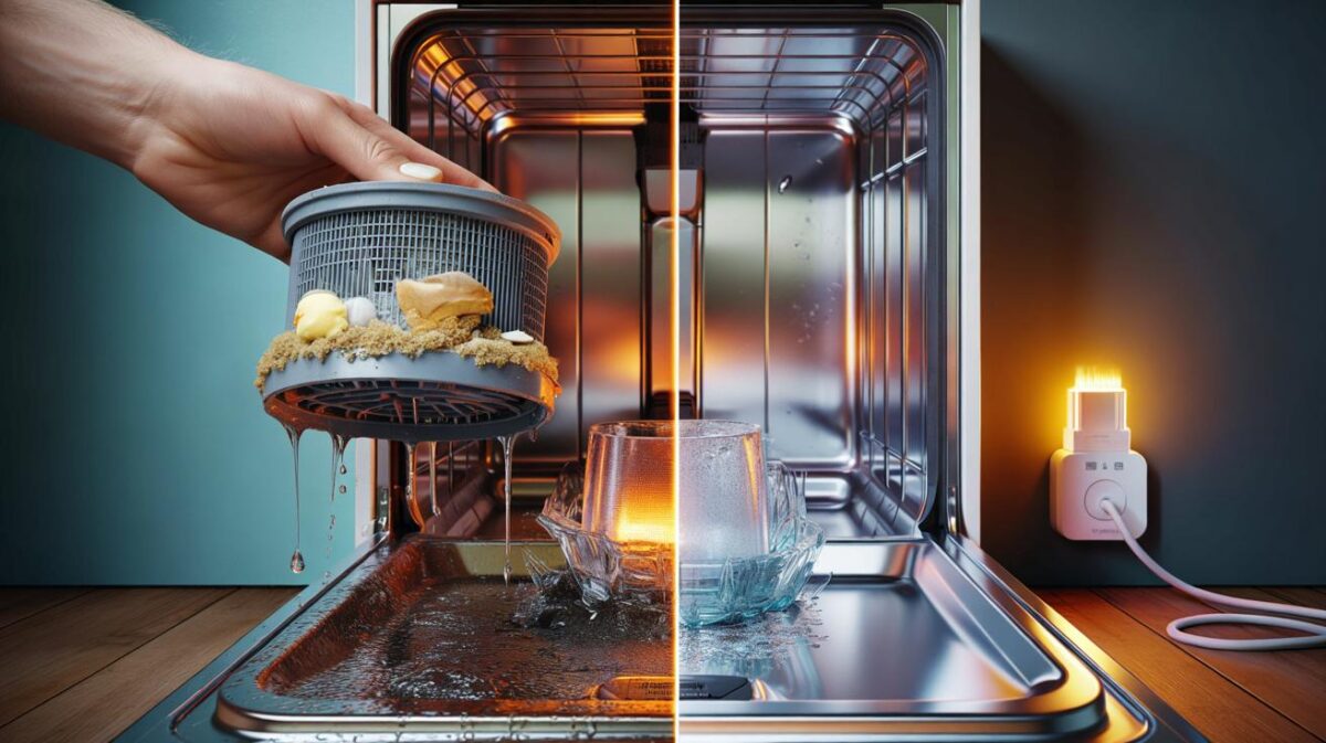 Lavastoviglie, il filtro sporco: L'errore che ti fa consumare il doppio di corrente per scaldare l'acqua