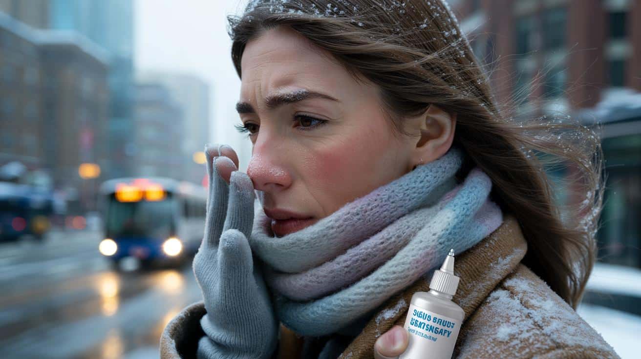Mal di testa da aria gelida: Il modo giusto per proteggere i seni nasali
