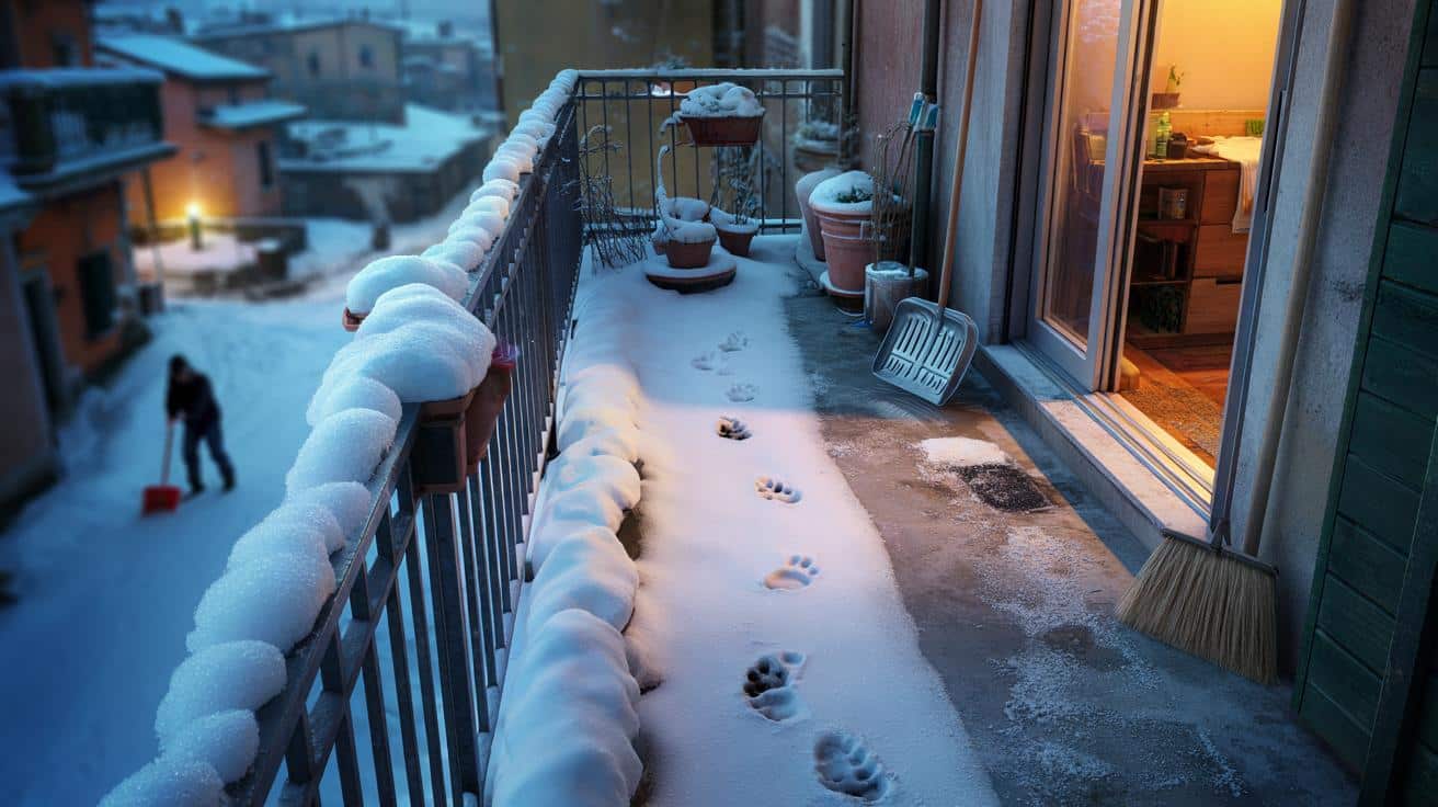 Neve in balcone: Devi spalare o il peso è già calcolato?