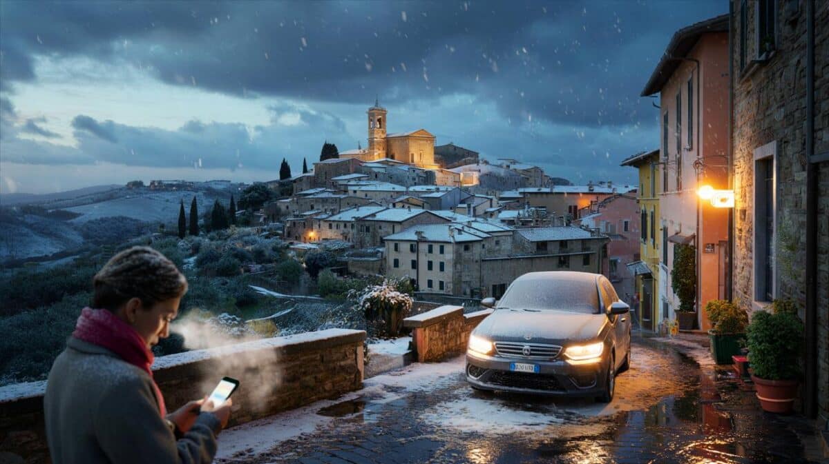 Neve nel Lazio in arrivo: fiocchi sotto i 700 metri