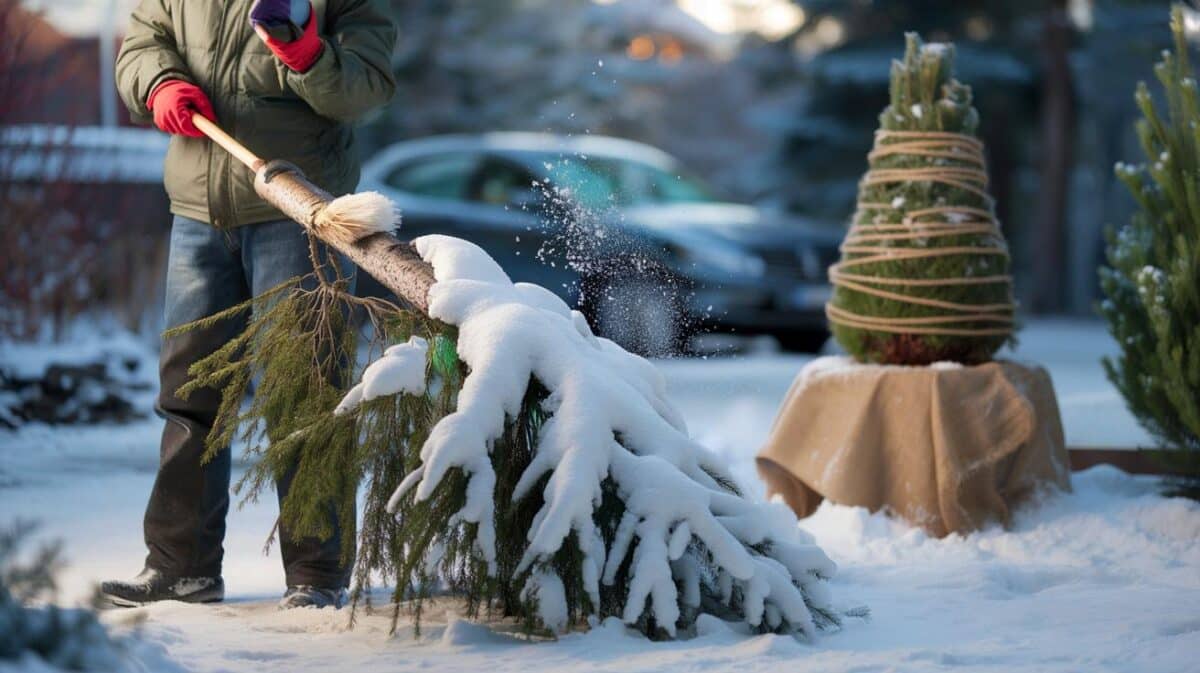 Neve pesante sugli alberi: Non scuoterli, rischi di spezzarli, fai così