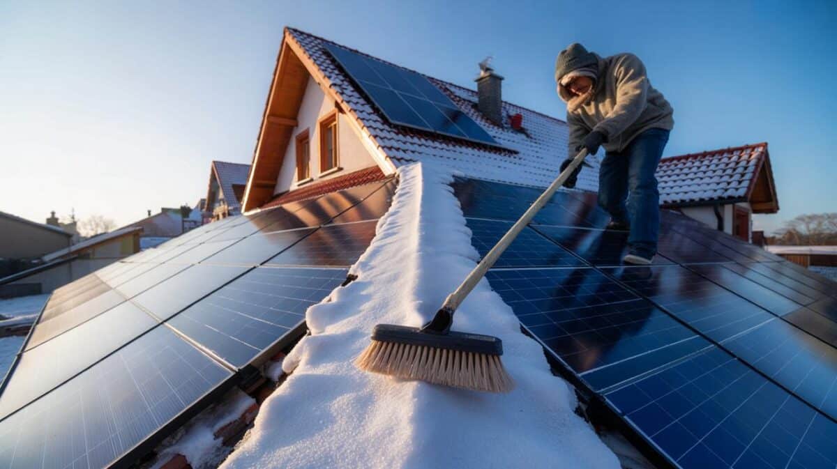 Neve sui pannelli solari: Meglio pulire o aspettare? La verità sulla resa in inverno