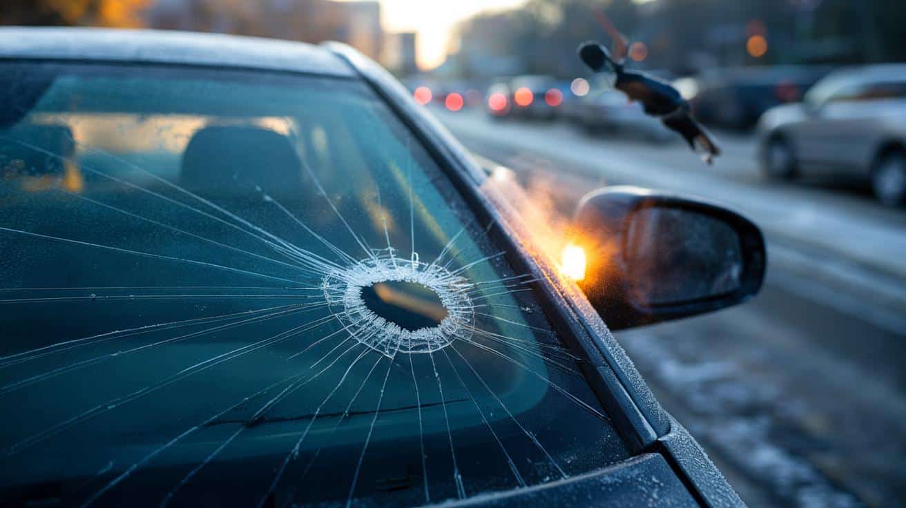 Parabrezza scheggiato col freddo: Perché devi ripararlo prima che la temperatura scenda sotto zero