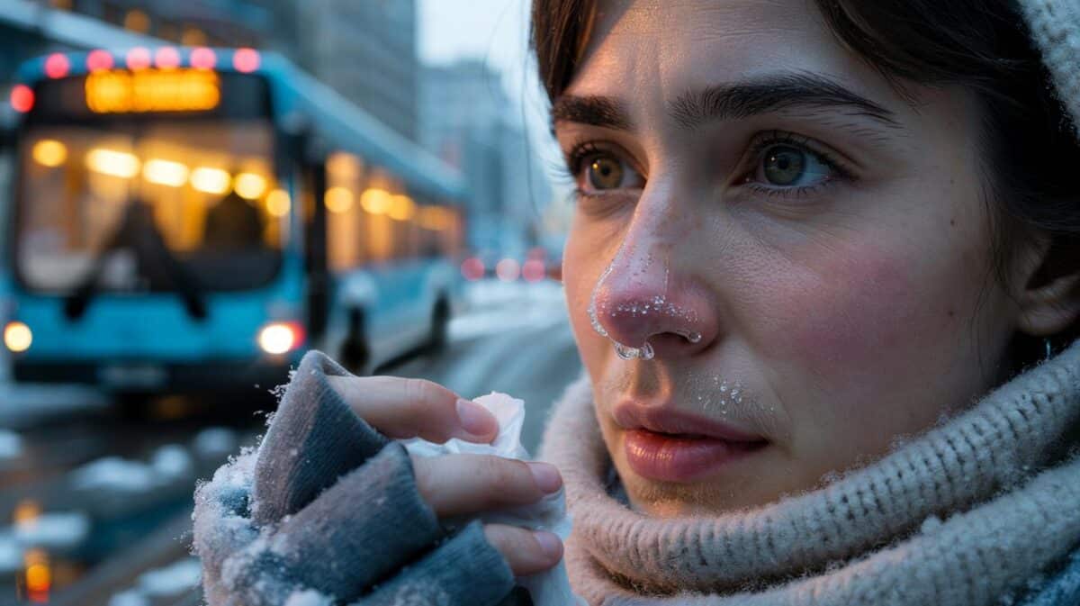 Perché il naso cola quando fa freddo anche se non sei malato?