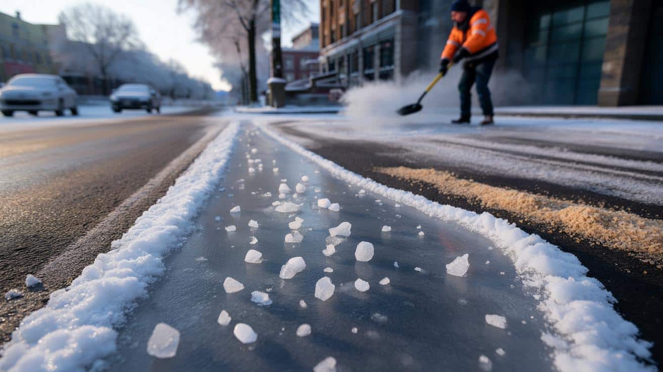 Perché il sale non scioglie la neve sotto i -10°C? La spiegazione che pochi conoscono