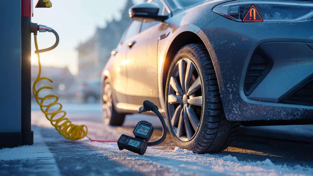 Pressione degli pneumatici col freddo: Perché la spia si accende anche se non sono buchi