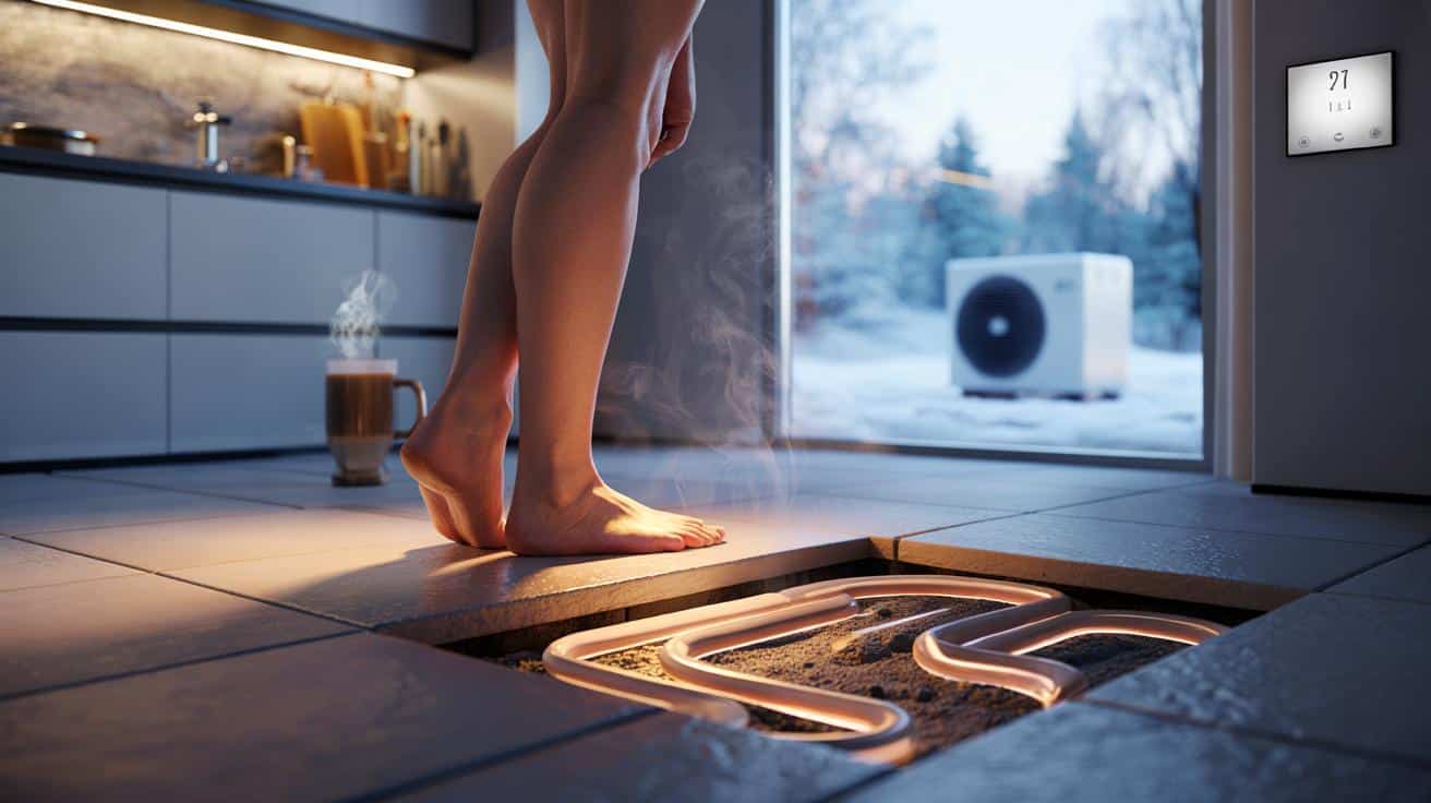 Riscaldamento a pavimento: Perché non devi mai spegnerlo di notte (inerzia termica)