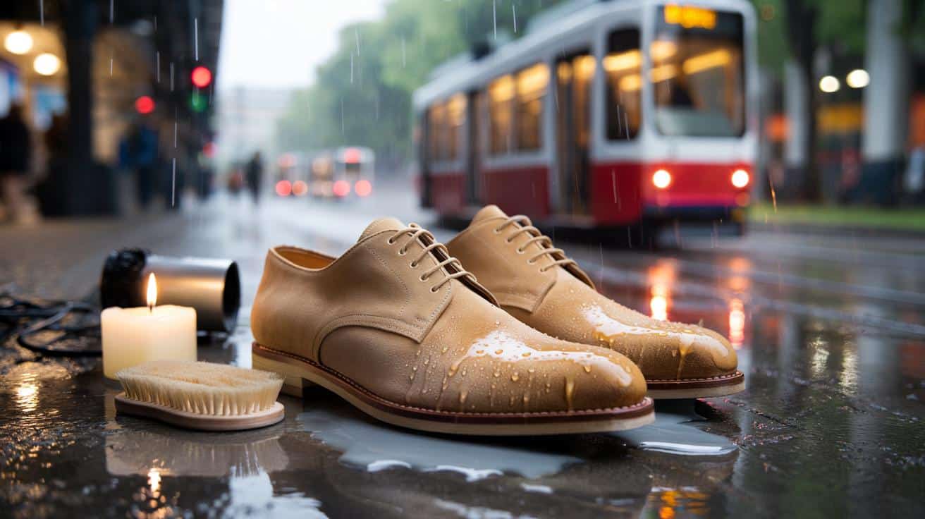 Scarpe scamosciate e pioggia: Come impermeabilizzarle con un prodotto che hai già in casa