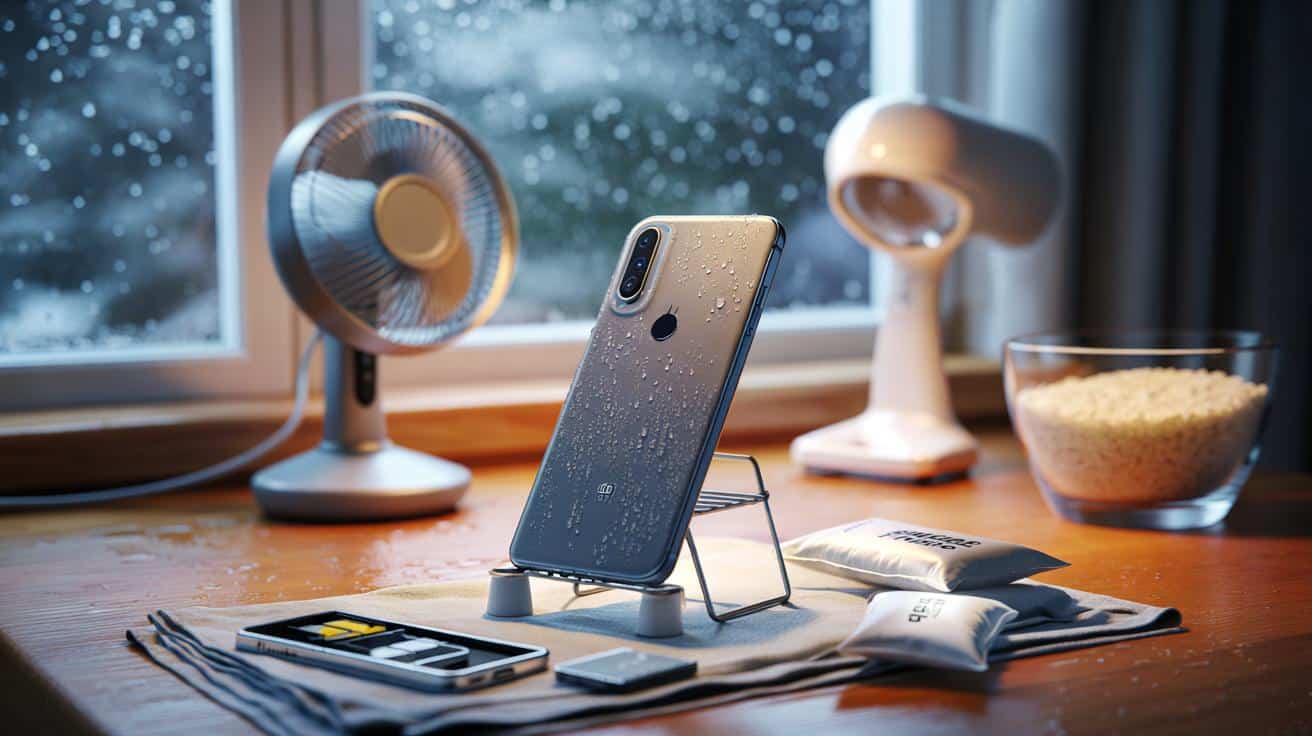 Smartphone caduto nella neve: Non usare il phon, ecco come asciugarlo davvero (niente riso)