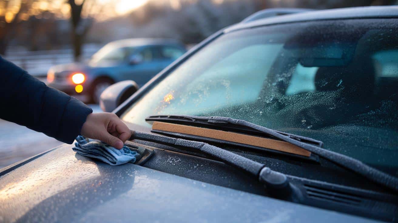 Spazzole incollate al vetro? L'alternativa alzarle che salva le molle e la gomma