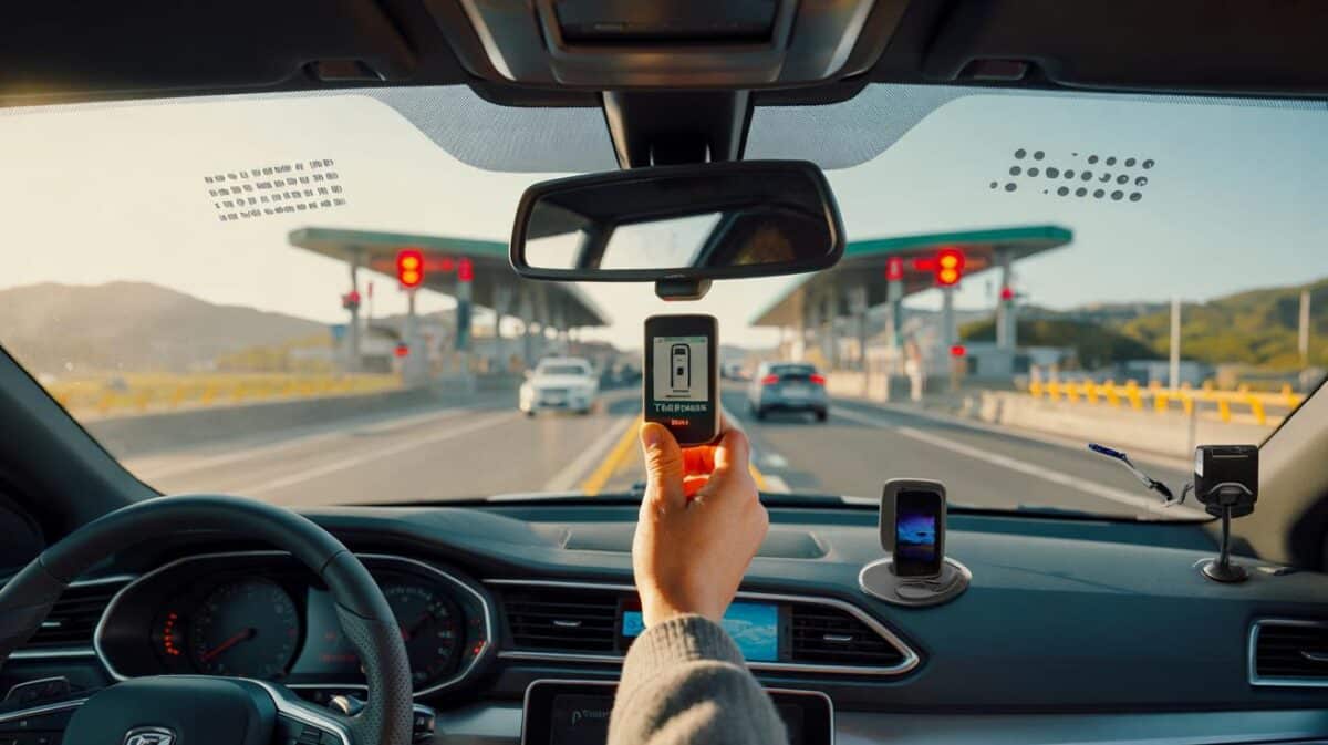 Telepass in auto: Se lo metti qui, rischi che la sbarra non si alzi