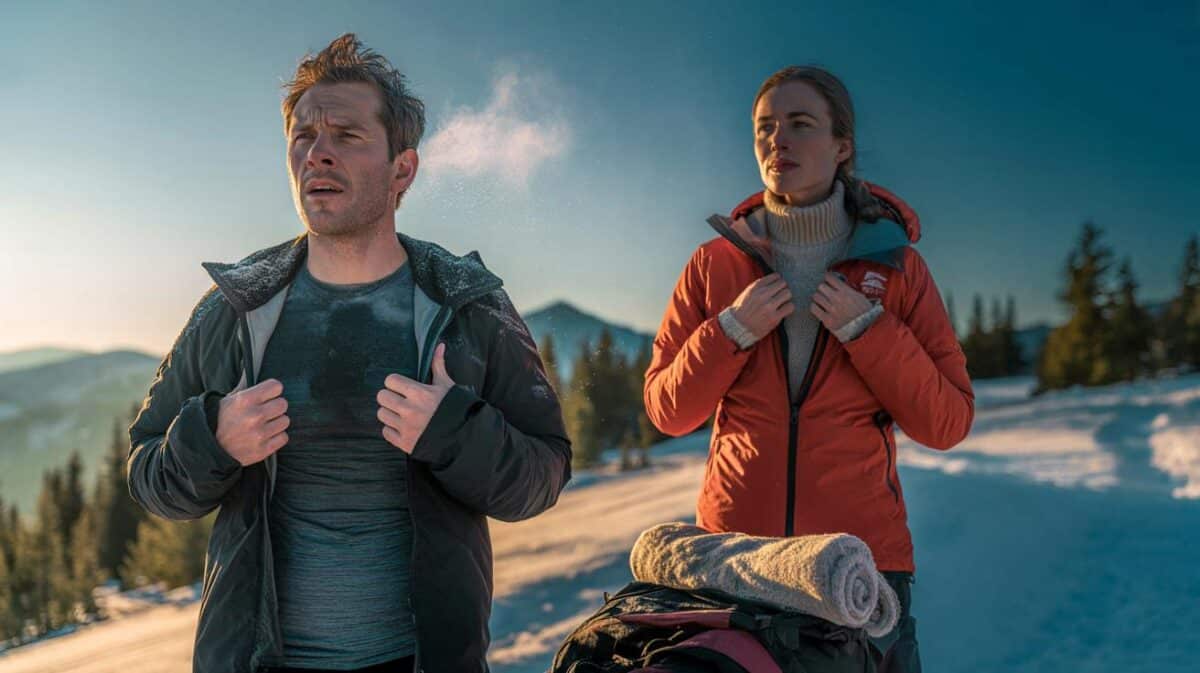 Vestirsi a cipolla sulla neve: L'errore del cotone che ti fa gelare