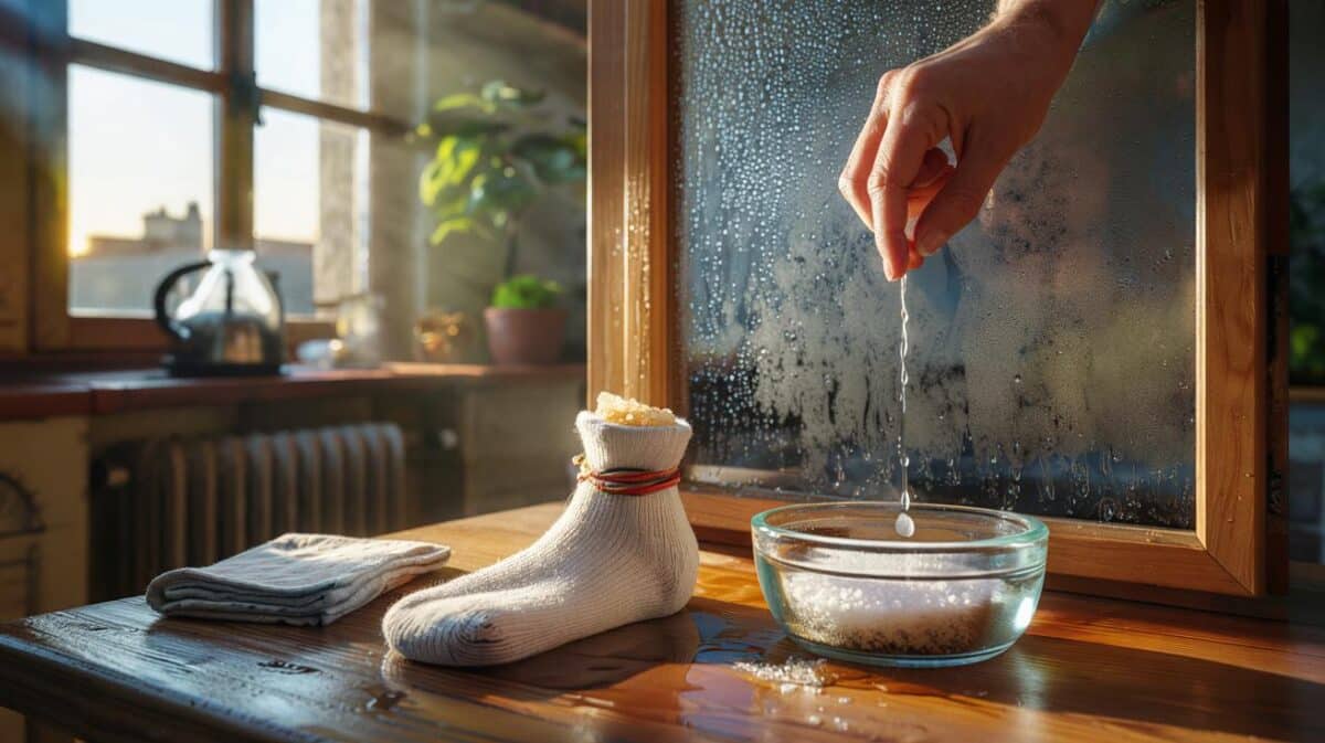 Vetri bagnati al mattino? Il trucco della lettiera per gatti (o del sale) che assorbe l'umidità gratis