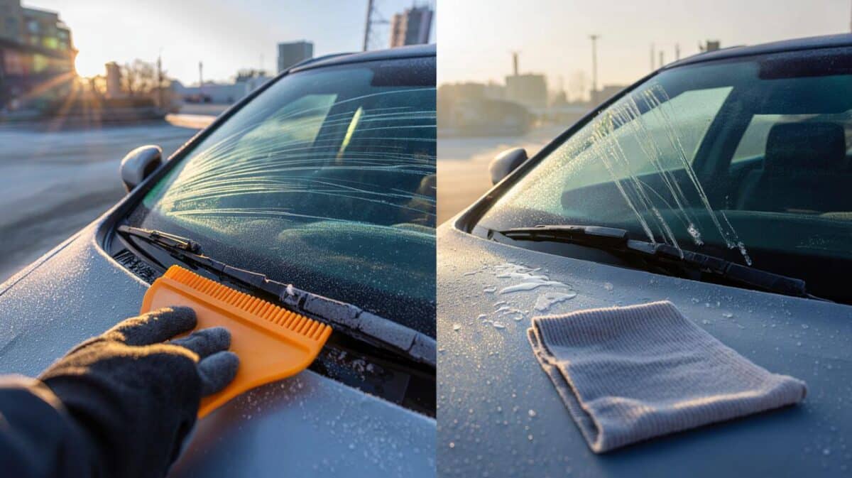 Vetro dell'auto graffiato: La colpa è quasi sempre del raschietto di plastica (e come evitarlo)