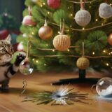 Albero di Natale: se hai gatti in casa, evita assolutamente queste palline