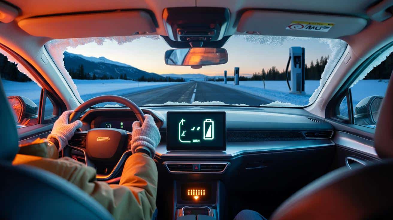 Auto elettrica in inverno: quanto cala l'autonomia col riscaldamento acceso? I dati