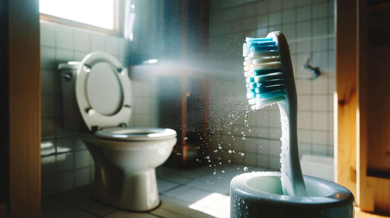 Batteri fecali sullo spazzolino: lo studio shock che ti farà chiudere il copriwater