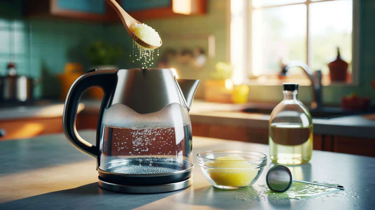 Calcare nel bollitore? L'acido citrico fa miracoli (e non puzza come l'aceto)