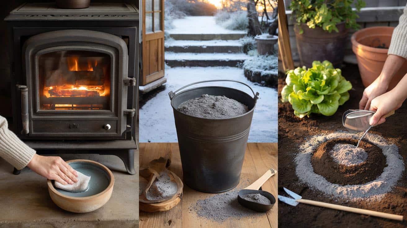 Cenere nel camino? Fermi tutti! 3 modi geniali per riusarla (gratis)