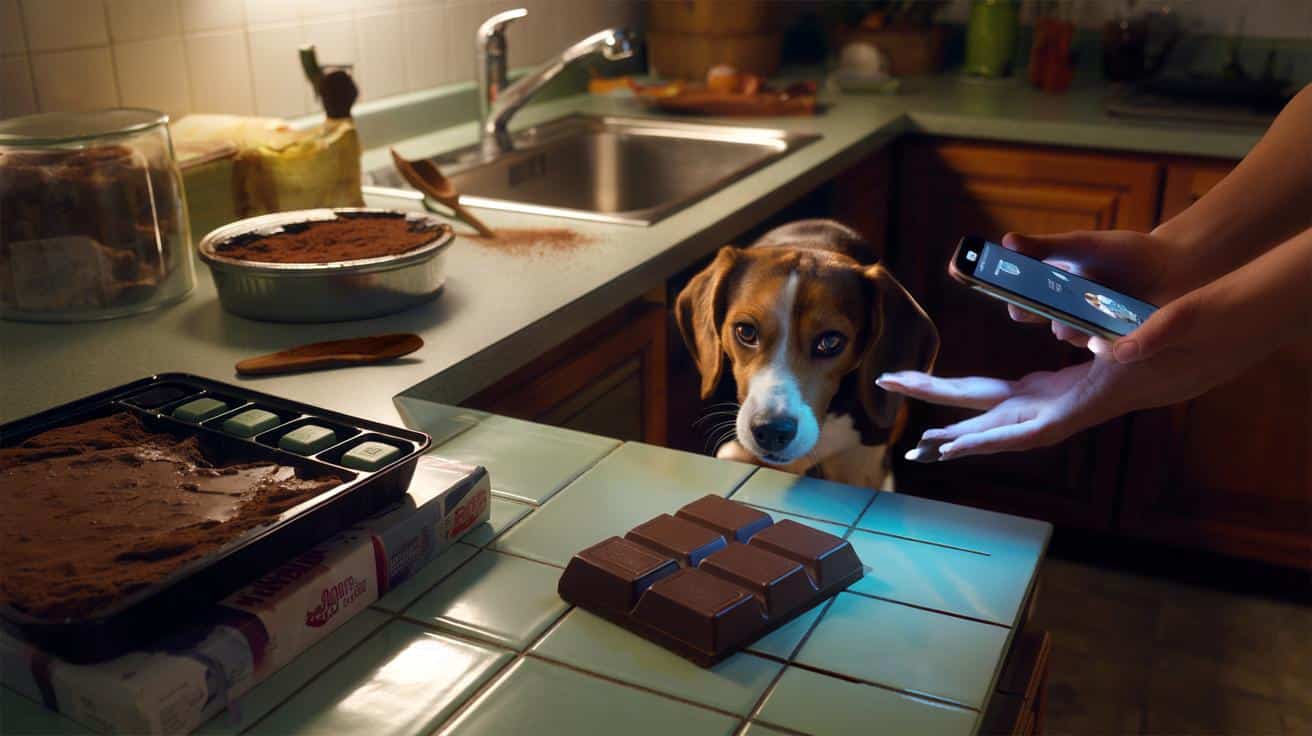 Cioccolato avanzato? Tienilo lontano dal cane: basta poco per essere letale
