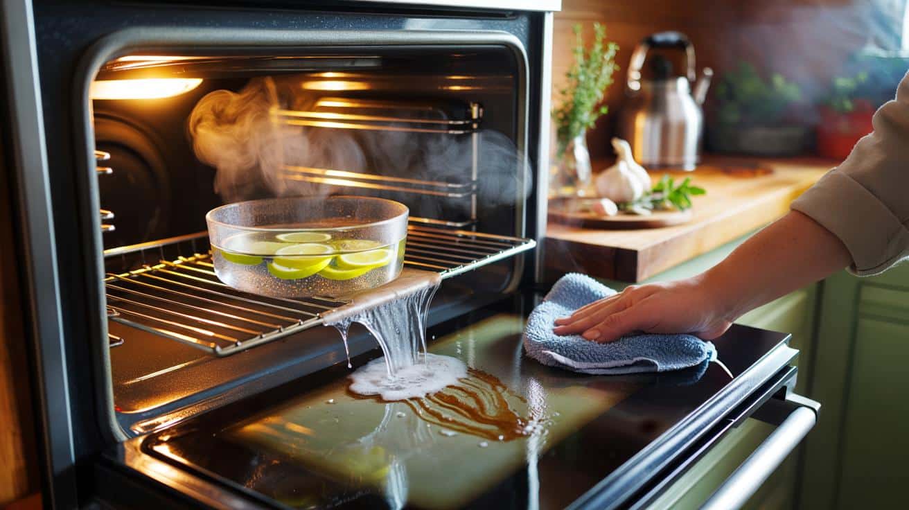 Forno incrostato dopo l'arrosto? Puliscilo senza fatica con il vapore