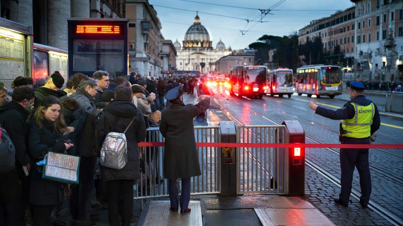 Giubileo a Roma: caos trasporti a dicembre, le stazioni metro chiuse