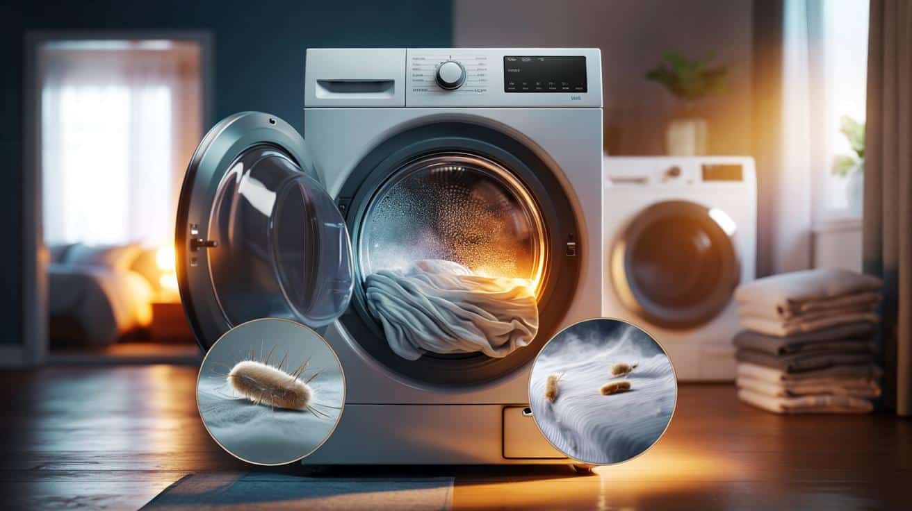 Lenzuola in lavatrice a 40 gradi? Inutile. Ecco la temperatura che uccide gli acari