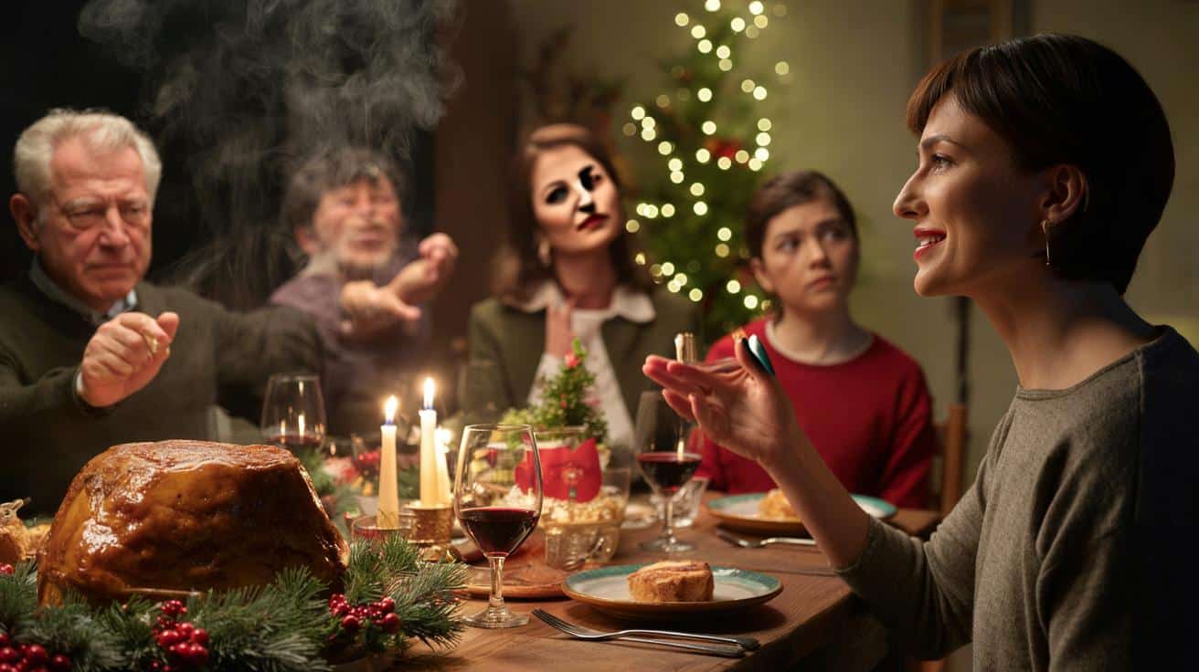 Litigi coi parenti a Natale: le frasi magiche per evitare lo scontro
