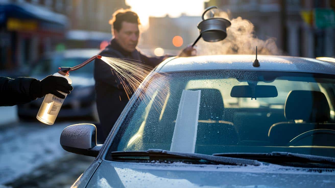 Parabrezza ghiacciato? Non usare mai l'acqua calda: fai così in 30 secondi