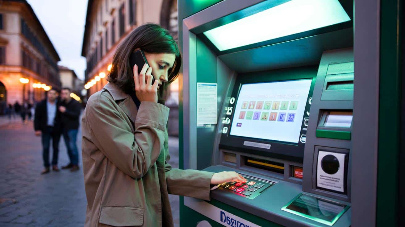 Prelievo al Bancomat: se vedi questa schermata, annulla tutto e chiama il 112